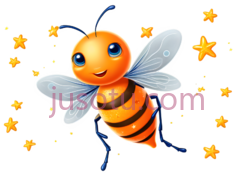 蜜蜂,卡通,黄色,黑色PNG