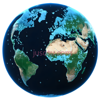 地球仪,卫星视图,蓝色,绿色, PNG