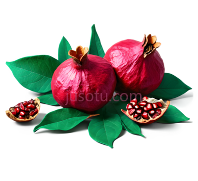 石榴,落叶, PNG