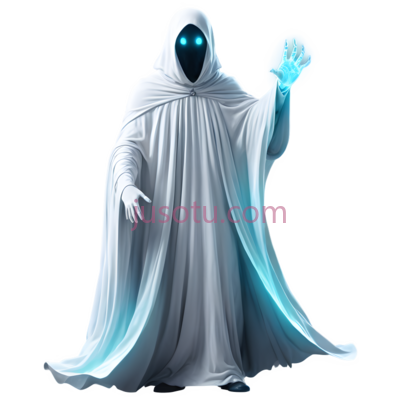 幽灵,神秘,白色, PNG