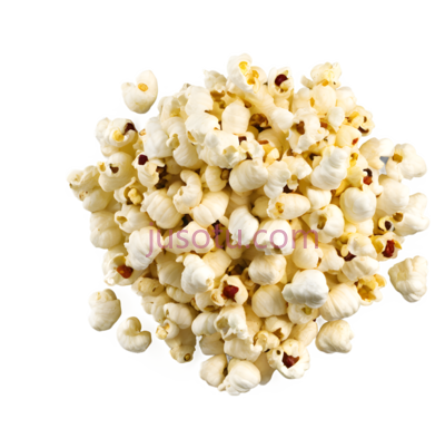 爆米花,散装,黄色, PNG