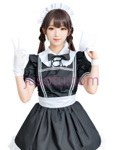 女仆装,复古,黑色PNG