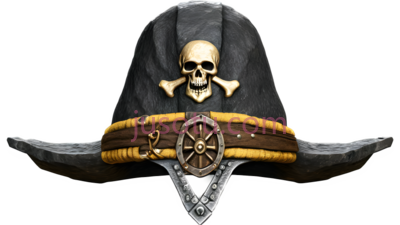 矮人矿工帽,海盗, PNG