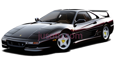 跑车,现代,黑色, PNG