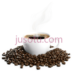 咖啡杯,现代,白色PNG