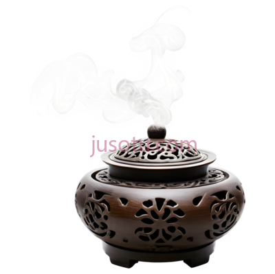 香炉,烟雾, PNG