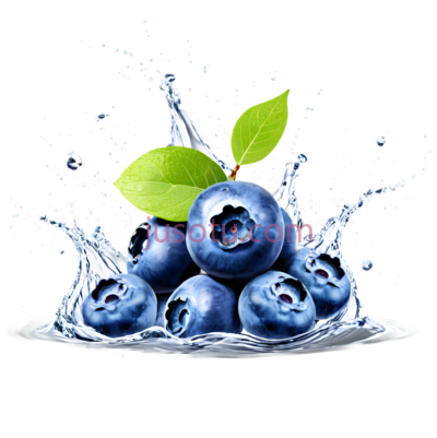 蓝莓,卡通,蓝色, PNG