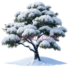 雪松,自然,绿色,白色PNG