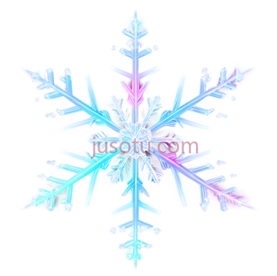 雪花,彩虹, PNG