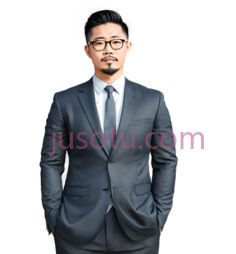 男人,商务休闲,深灰色西装, 浅蓝色领带PNG