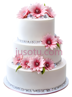 蛋糕,多层,白色PNG