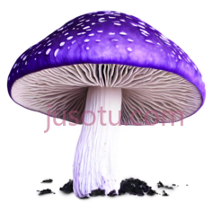 蘑菇,自然,紫色PNG