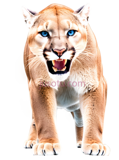 美洲狮,浅棕色, PNG