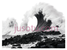 海浪,黑白摄影,白色,灰色PNG