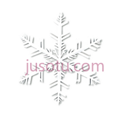 雪花,对称,白色PNG