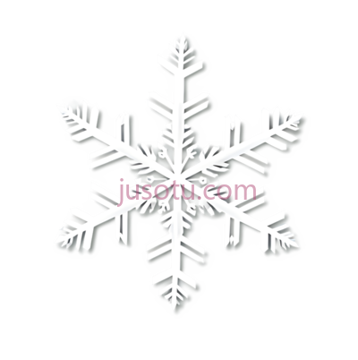 雪花,对称,白色, PNG