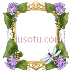 相框,复古,金色PNG