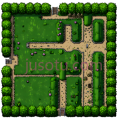 公园,卡通,绿色PNG