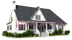 房子,现代,白色PNG