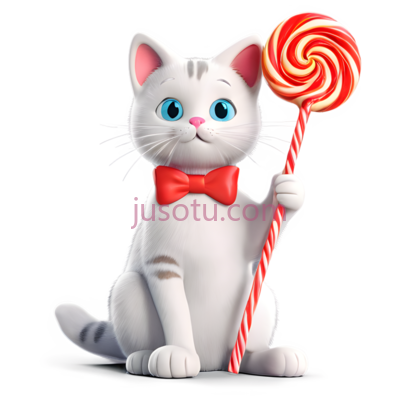 猫,火糖棒,甜味糖果, PNG