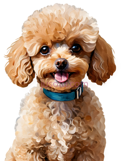 泰迪犬,卡通,浅棕色, PNG