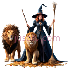 女巫,魔法师,蓝色PNG