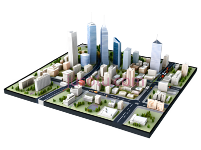 城市建筑群,现代都市,颜色, PNG