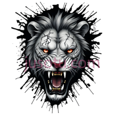 狮子,卡通,白色PNG