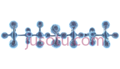 分子结构,3D建模,蓝色PNG