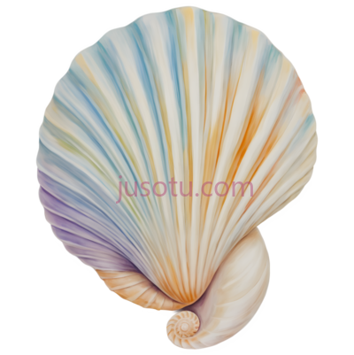 海螺,彩色纸, PNG