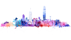 香港城市天际线, PNG