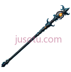 权杖,幻想,蓝色,金色PNG