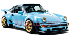 汽车,跑车,蓝色, PNG