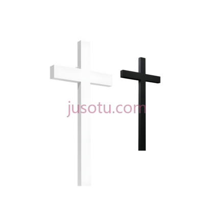 十字架,现代,白色,黑色, PNG