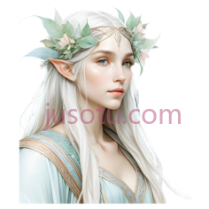 精灵,幻想,白色PNG