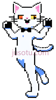猫,像素,白色,蓝色PNG