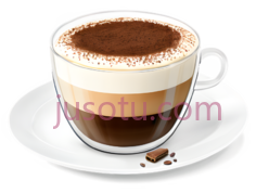 咖啡杯,现代,白色PNG