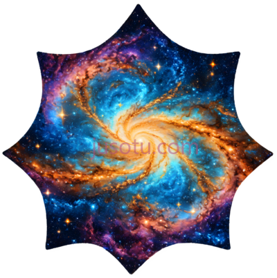 星系,抽象,蓝色,紫色,橙色, PNG