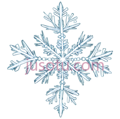 雪花,冬季PNG