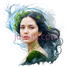 美女, PNG