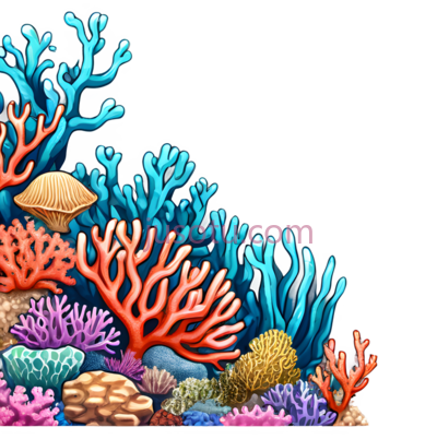 珊瑚礁, PNG