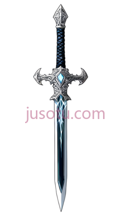 剑,幻想,银色,蓝色PNG