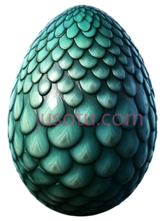 龙蛋,3D,绿色PNG