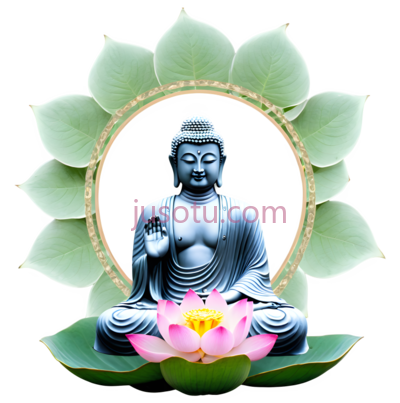 佛像,雕塑,蓝色, PNG