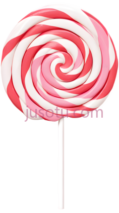 棒棒糖,螺旋形,红色,白色PNG