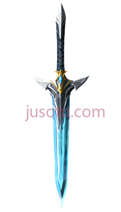 剑,幻想风,蓝色PNG