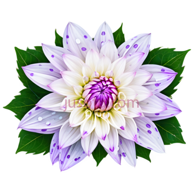 紫色,大丽花,斑点, PNG