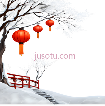灯笼,中国风,红色, PNG