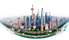 上海城市风光,建筑PNG