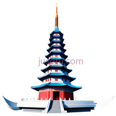 科幻,大雁塔, PNG